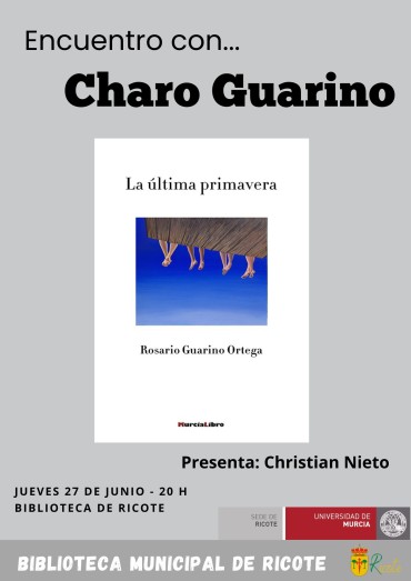 Encuentro literario con Charo Guarino